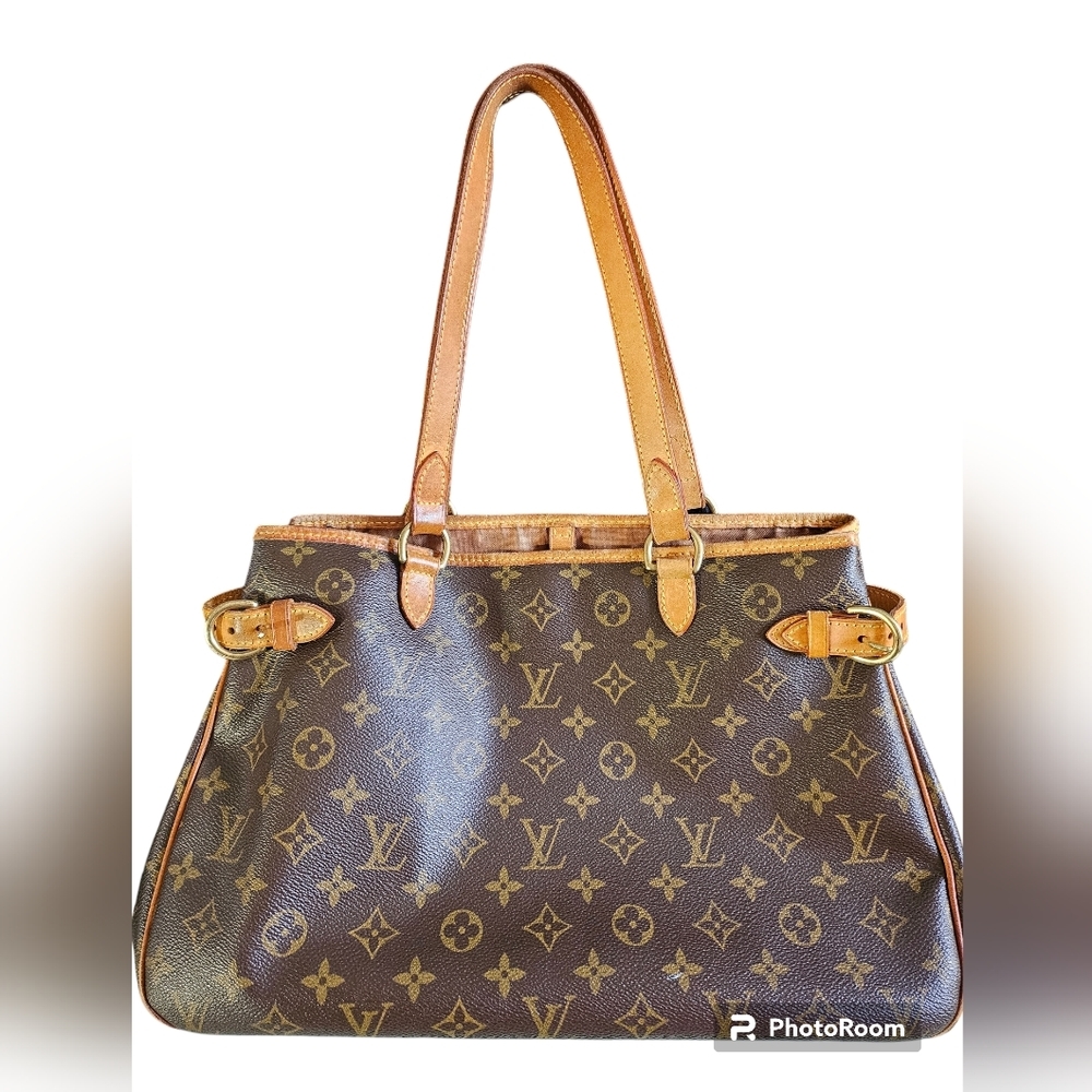 LOUIS VUITTON Batignolles Horizontal Shoulder Bag Monogram Brown M51154 78YD565